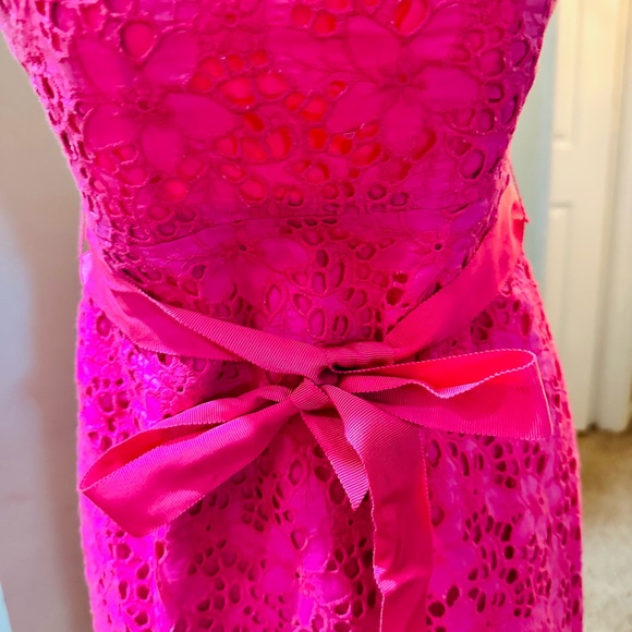 Pink Lilly Pulitzer Strapless lace - Picture 2 of 5